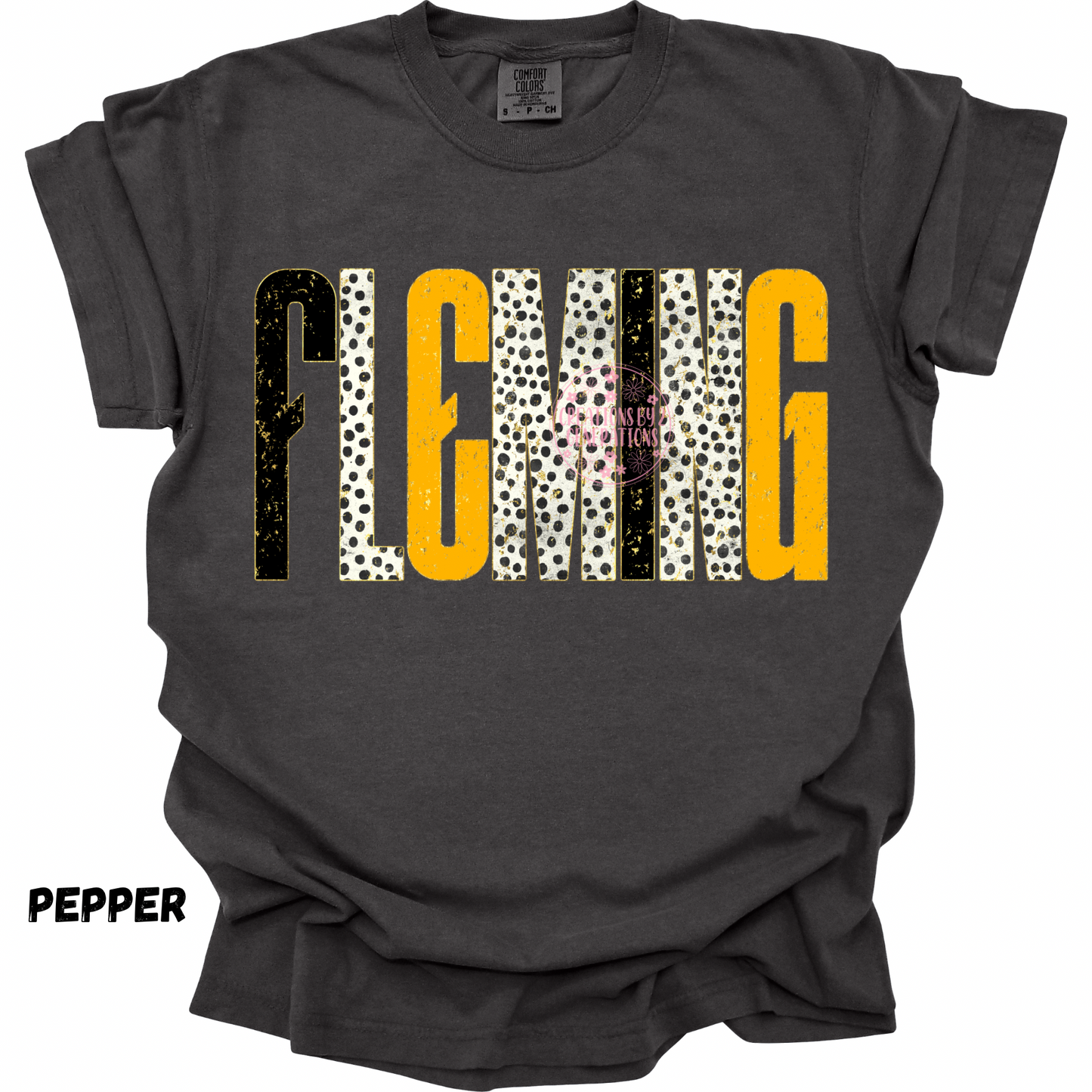 FLEMING BLACK GOLD DOTS PREORDER