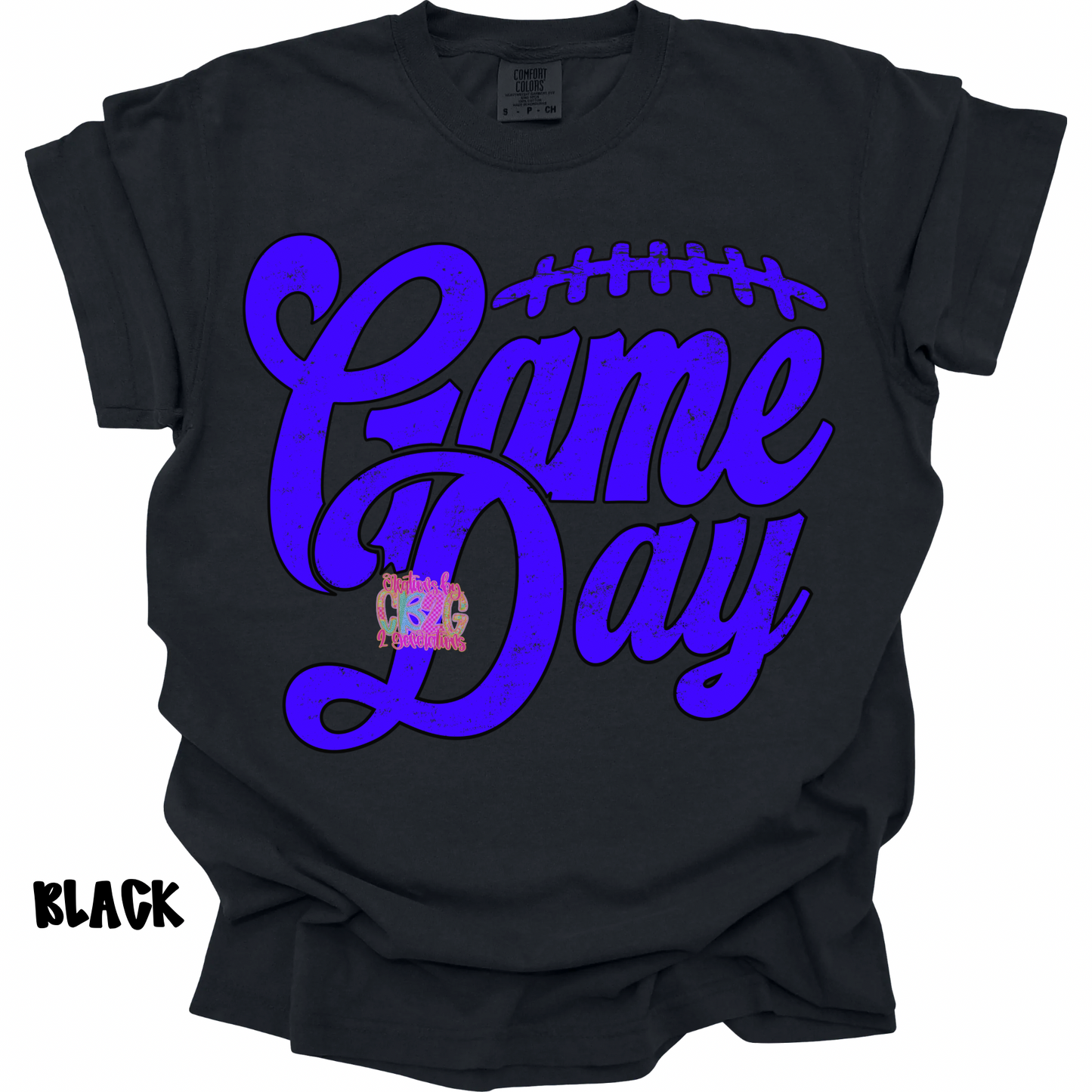 GAME DAY BLUE FOOTBALL STITCHES PREORDER (YOUTH)