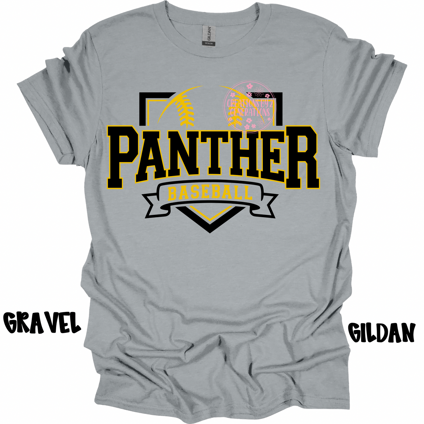 PANTHER BASEBALL GILDAN SS PREORDER