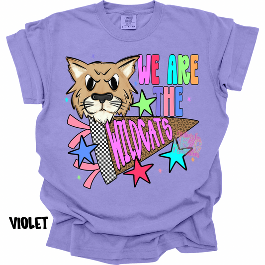 WE ARE THE WILDCATS COLORFUL WITH BANNER PREORDER (YOUTH)