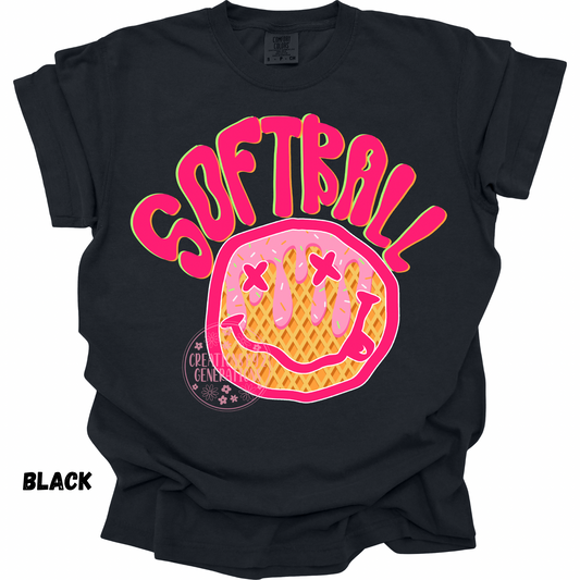 SOFTBALL DRIP WITH FACE PREORDER (YOUTH)