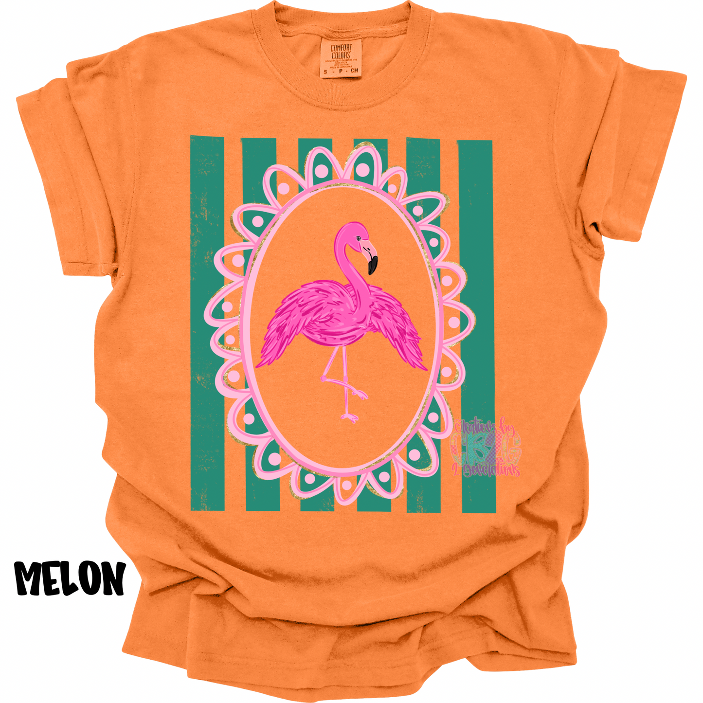 FLAMINGO WITH STRIPES PREORDER