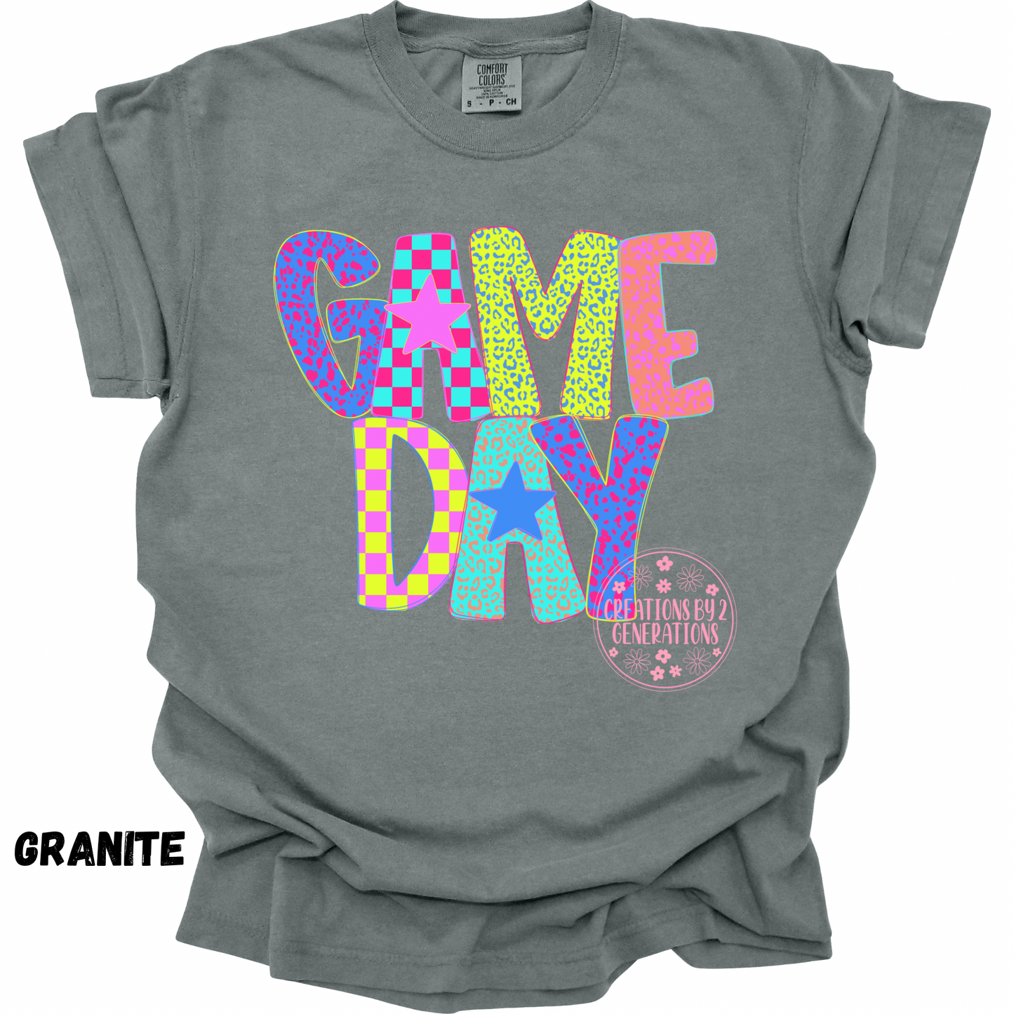 GAME DAY COLORFUL PNG