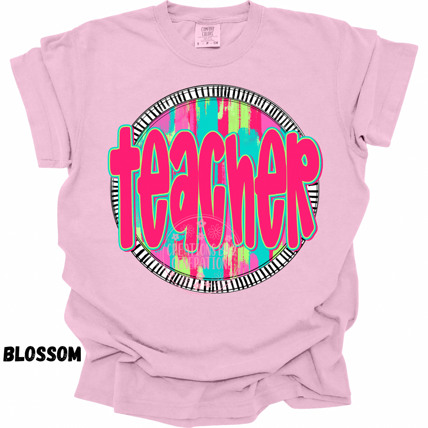 TEACHER NEON CIRCLE PREORDER