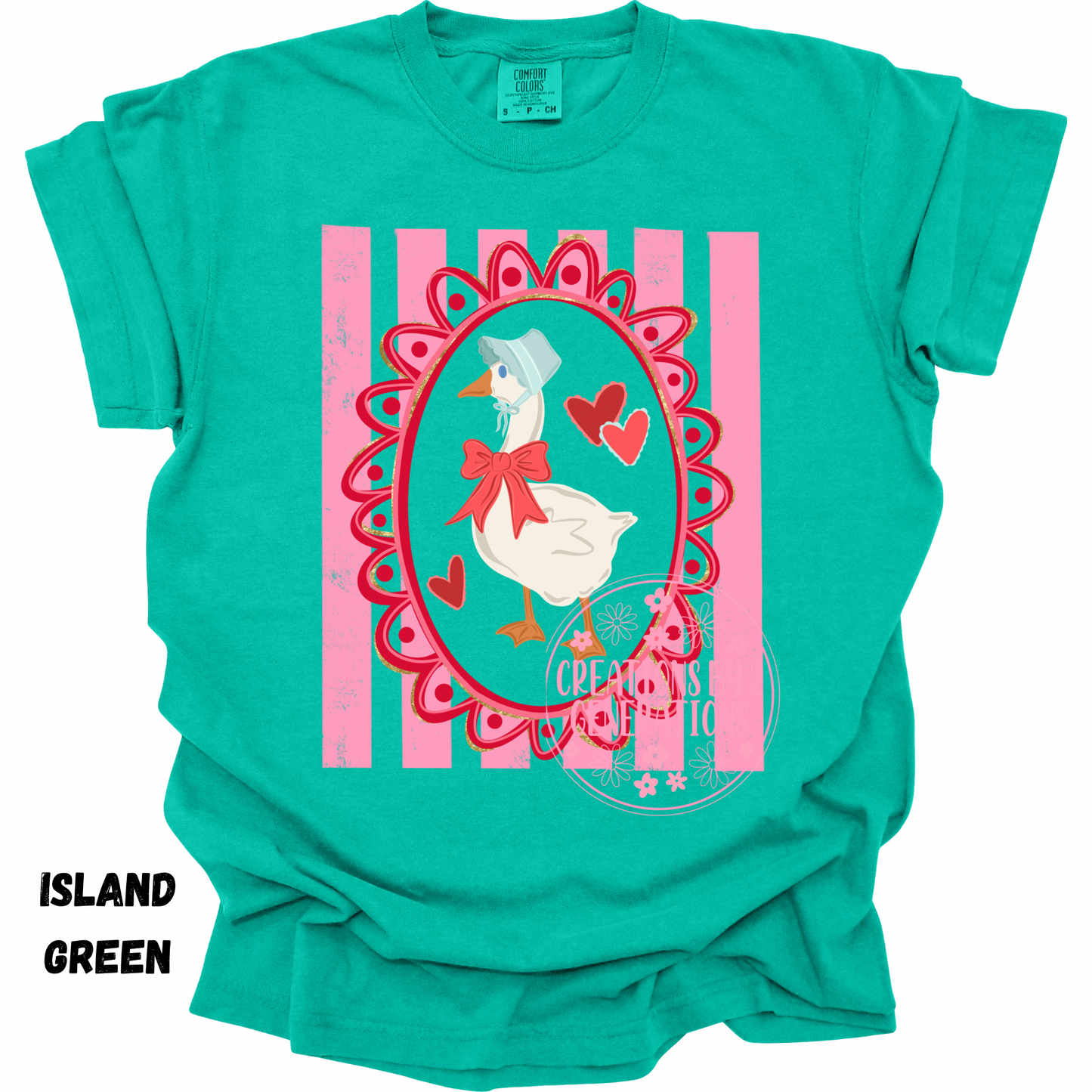 VALENTINE PREPPY GOOSE