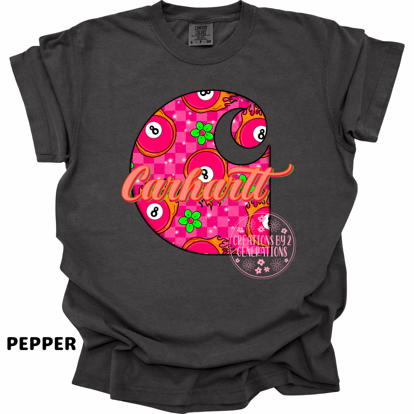 C/H NEON 8 BALL PRINT