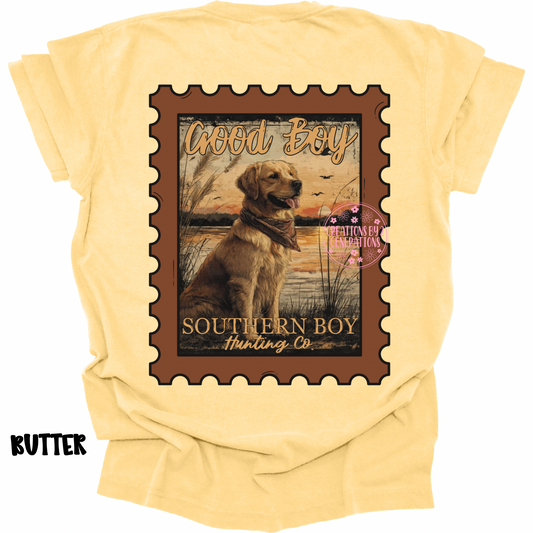 SOUTHERN BOY HUNTING CO GOOD BOY DOG 4 WITH FRONT POCKET DESIGN PREORDER (YOUTH)
