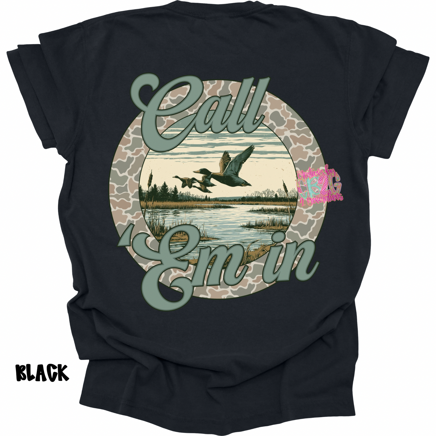 CALL ‘EM IN CAMO CIRCLE WITH FRONT POCKET DESIGN PREORDER