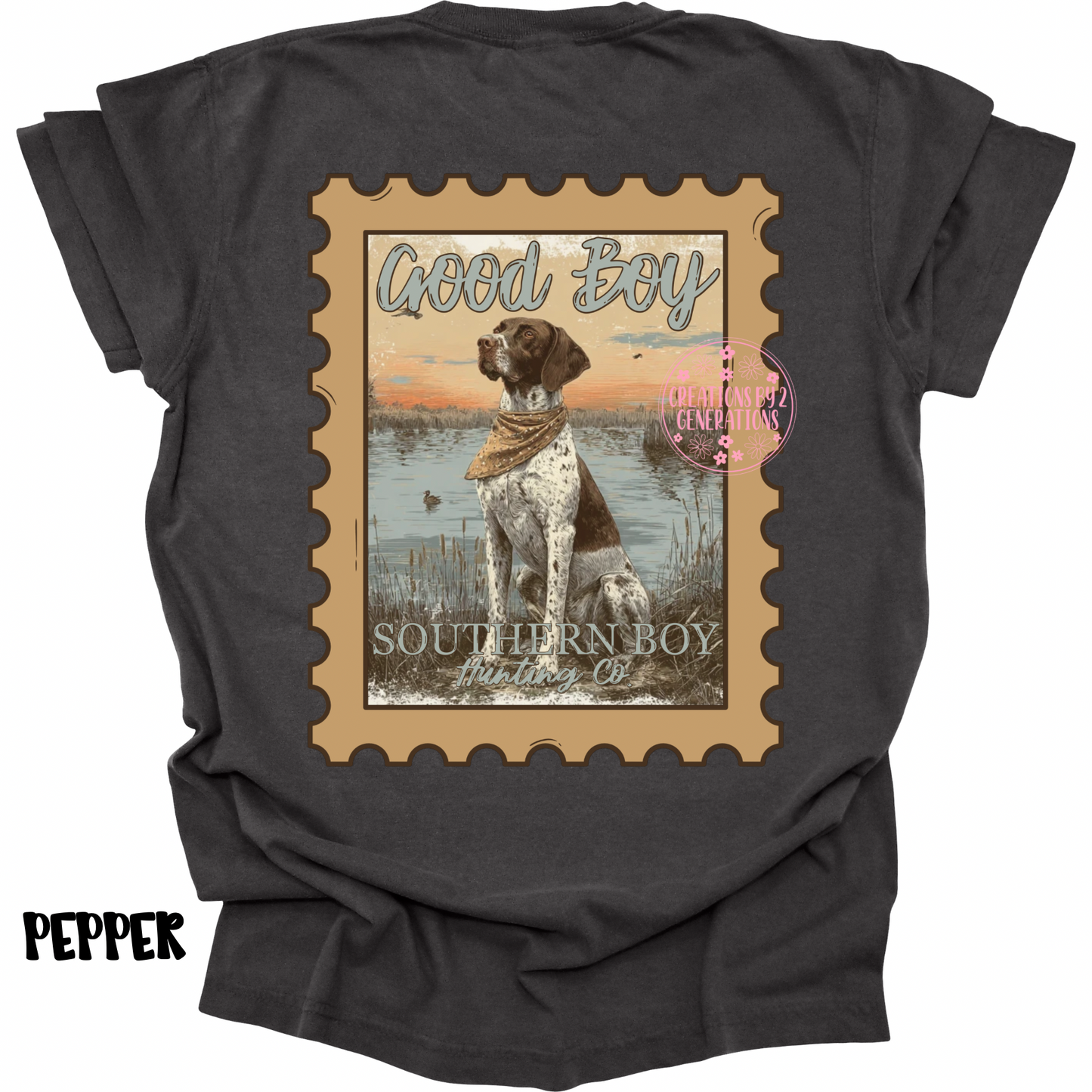 SOUTHERN BOY HUNTING CO GOOD BOY DOG 1 WITH FRONT POCKET DESIGN PREORDER (YOUTH)