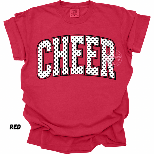 CHEER WHITE WITH BLACK DOTS PREORDER