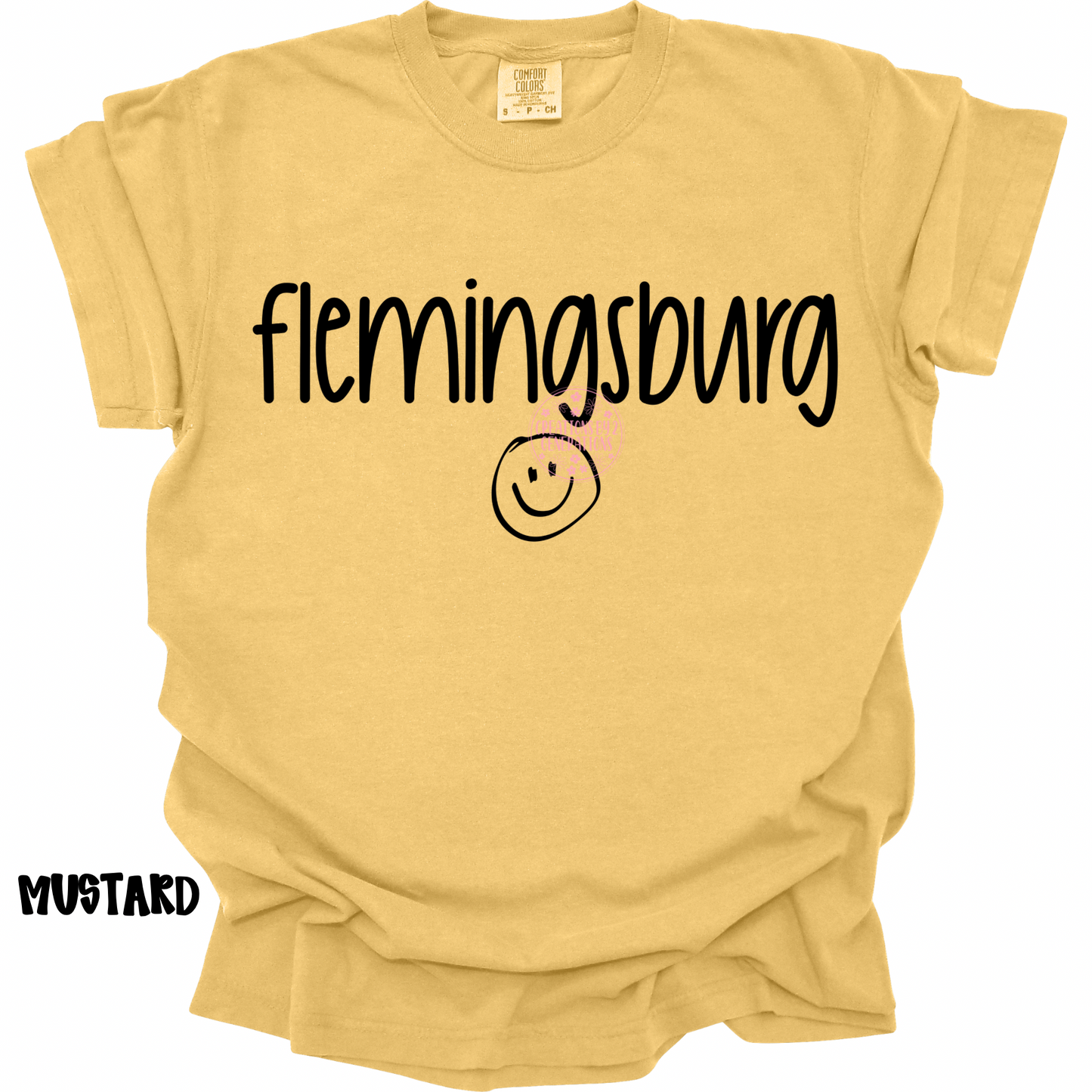 FLEMINGSBURG WITH SMILEY FACE BLACK PREORDER