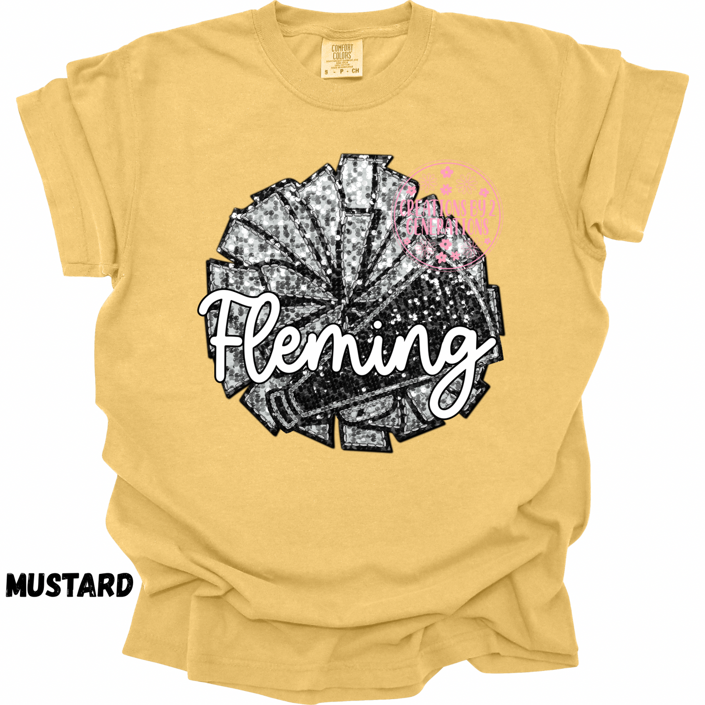FLEMING CHEER FAUX SEQUINS