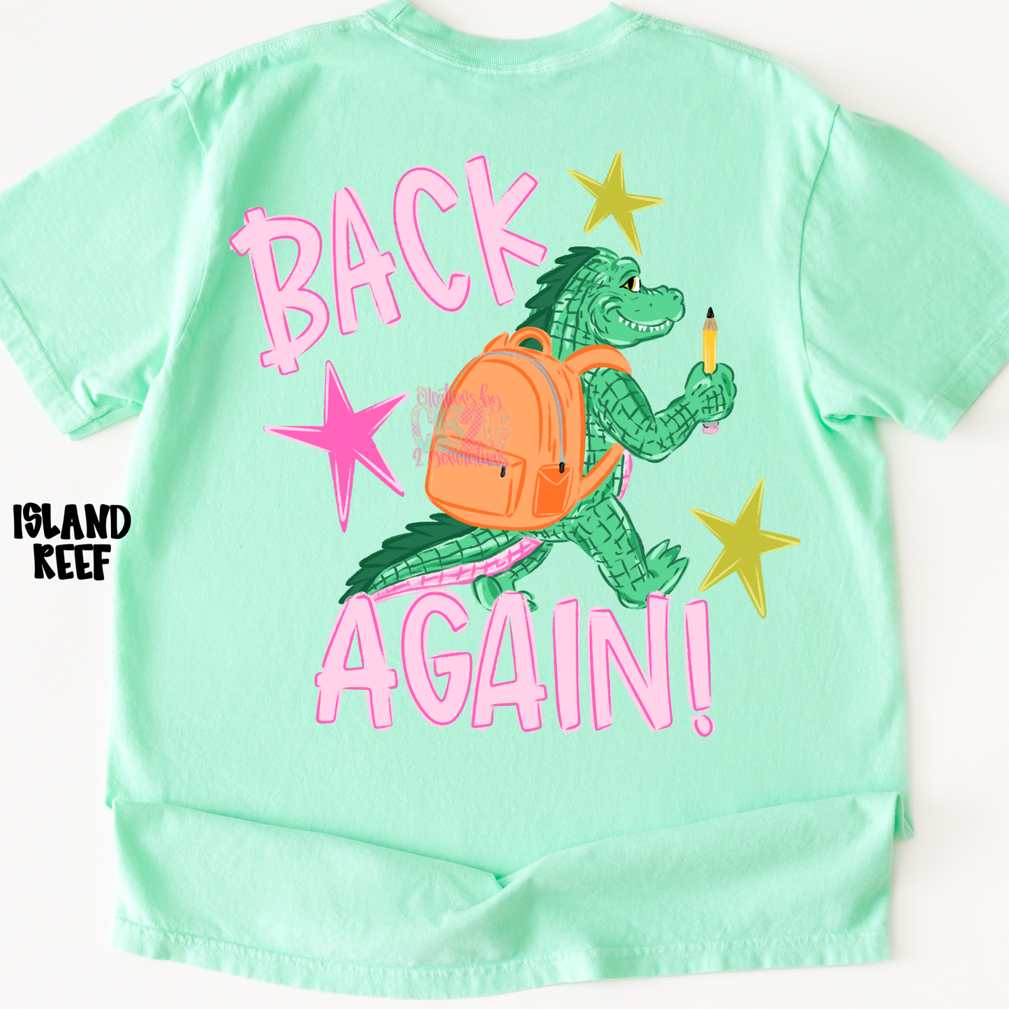 GUESS WHO’S BACK (FRONT) BACK AGAIN! (BACK) PINK/GREEN PREORDER (YOUTH)