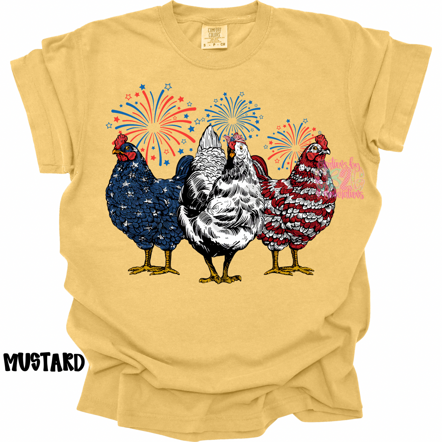 3 CHICKENS RWB FIREWORKS PREORDER