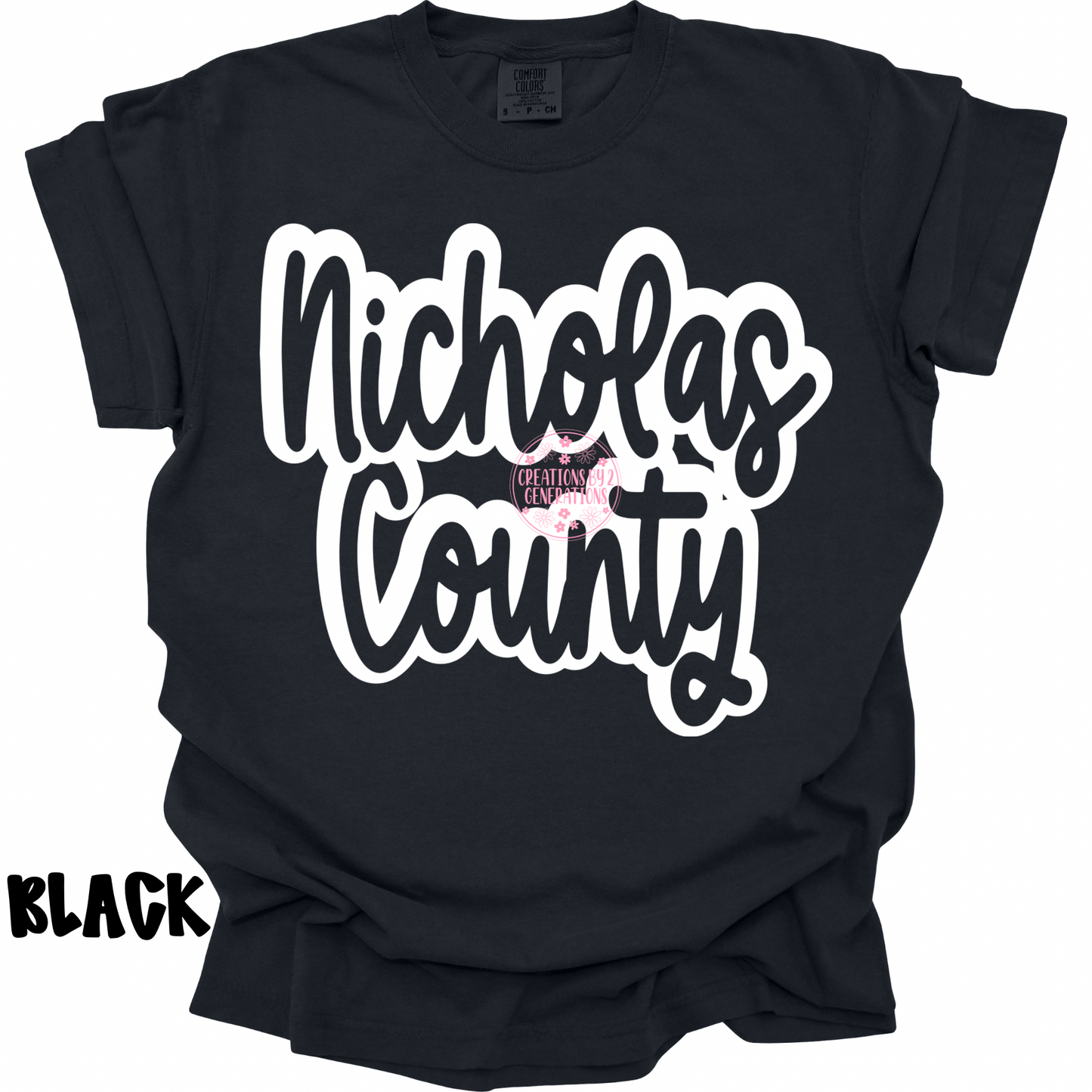 NICHOLAS COUNTY WHITE OUTLINE PREORDER