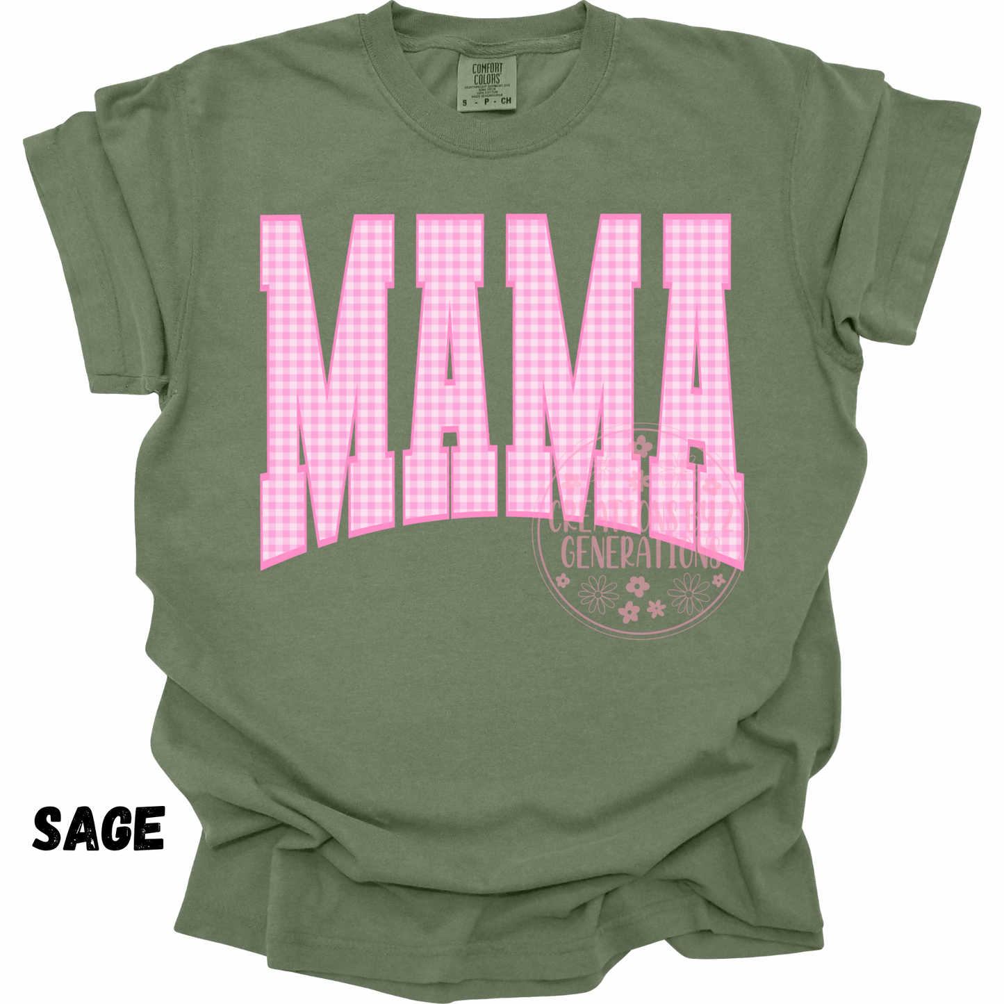 MAMA PINK GINGHAM PREORDER