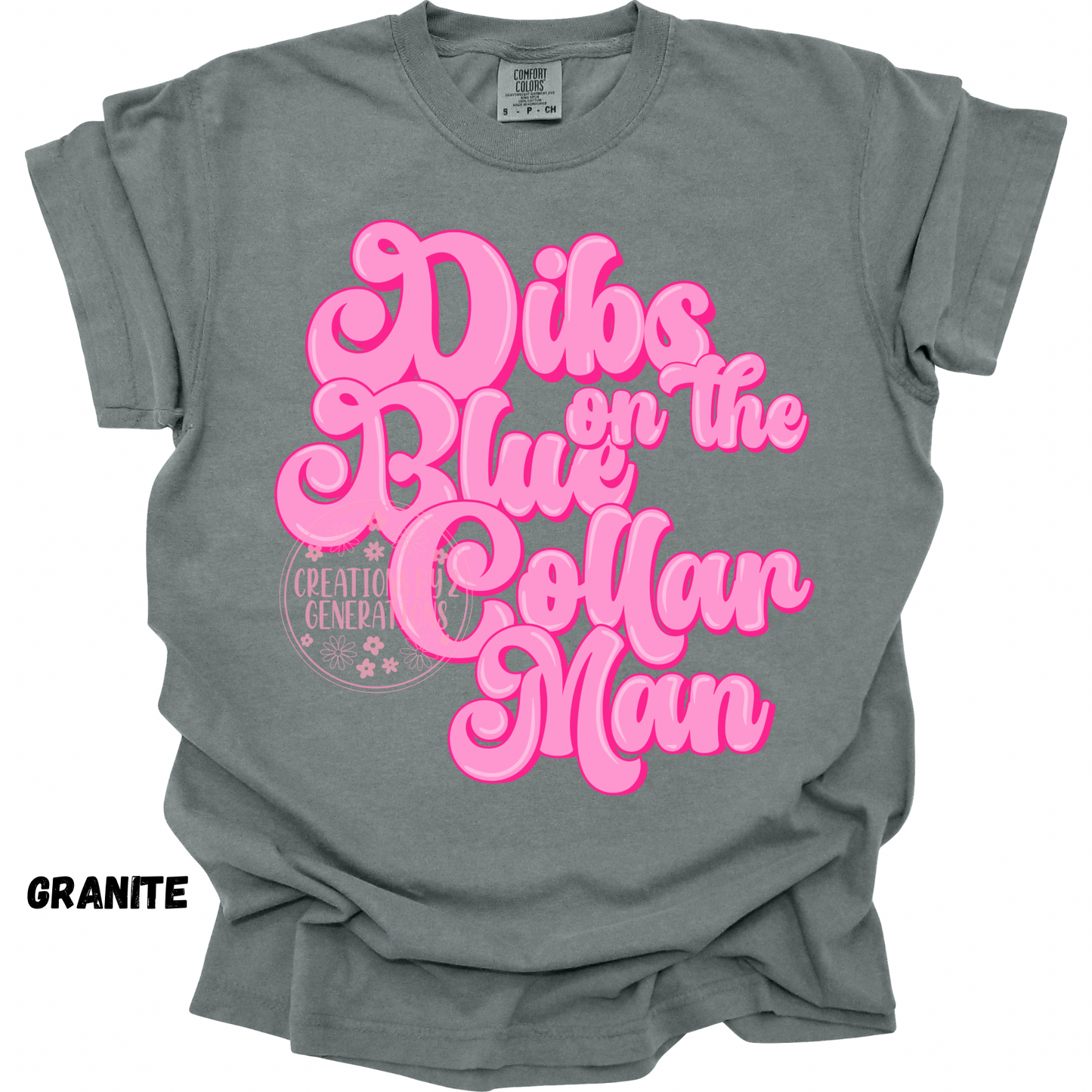 DIBS ON THE BLUE COLLAR MAN PREORDER