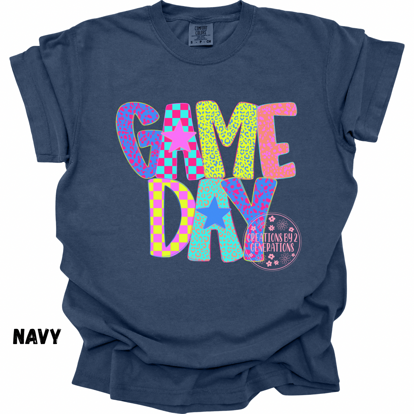 GAME DAY COLORFUL PNG