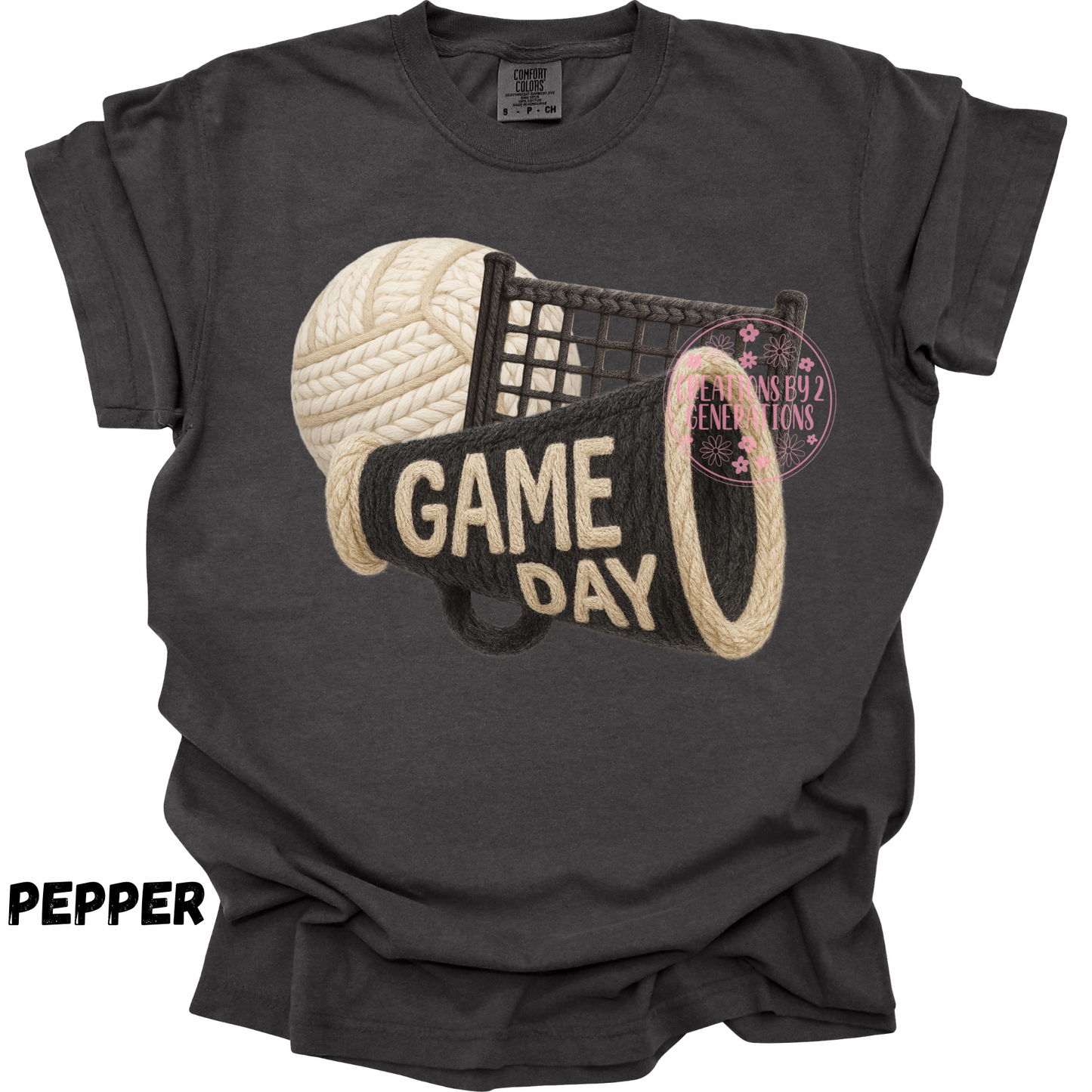 GAME DAY VOLLEYBALL FAUX YARN PREORDER