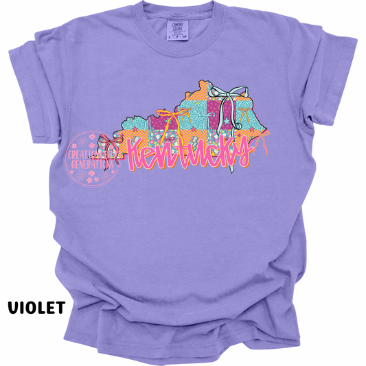 KENTUCKY MULTI PATTERNED WITH BOWS