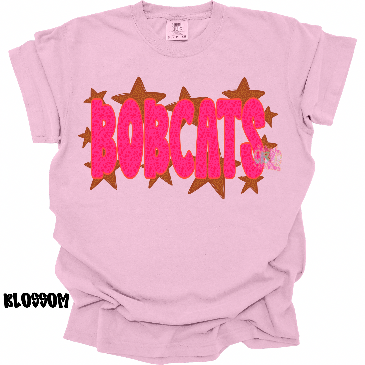 BOBCATS PINK WITH LEOPARD STARS PREORDERS