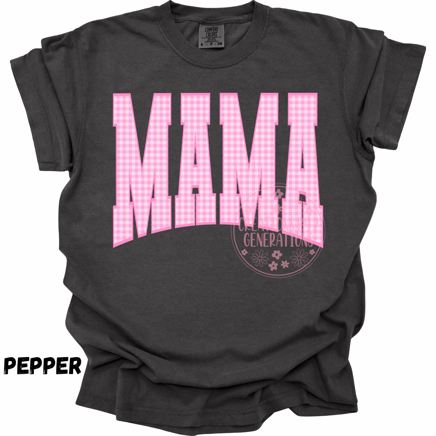 MAMA PINK GINGHAM PREORDER