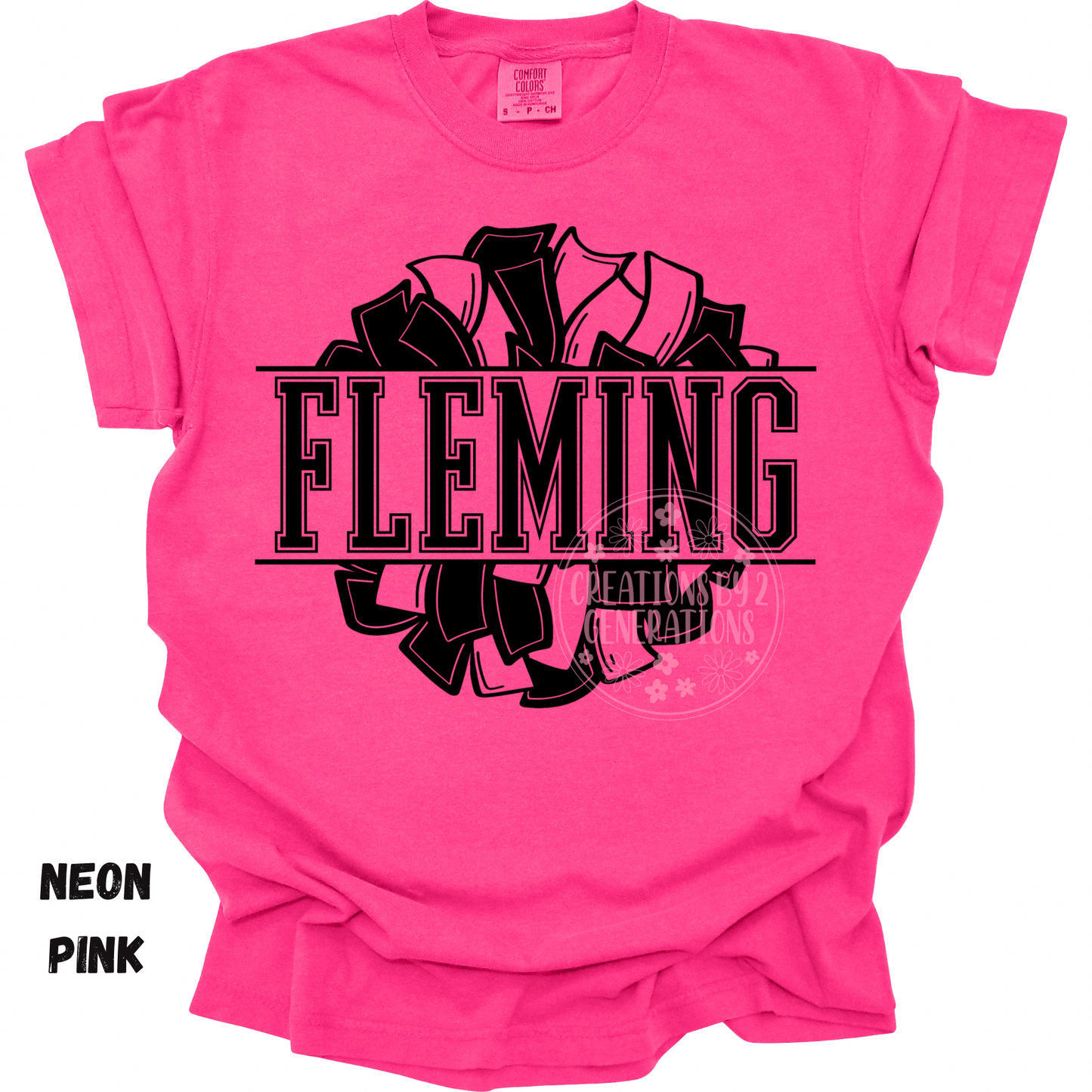 FLEMING CHEER BLACK OUTLINE PREORDER