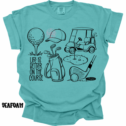 LIFE IS BETTER ON THE COURSE BLACK PREORDER (YOUTH)