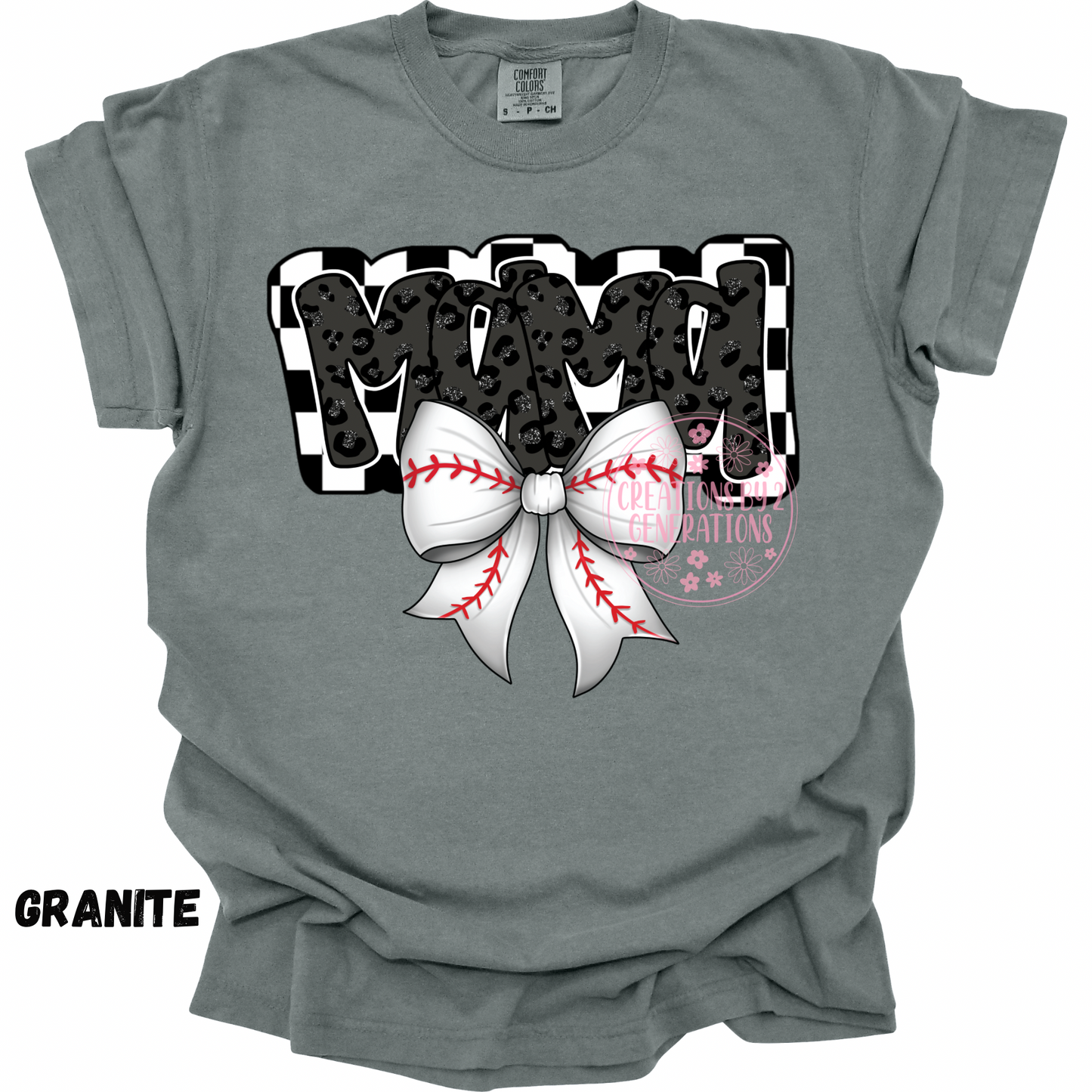 MAMA BASEBALL BOW PREORDER