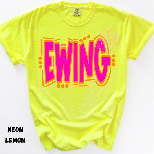 EWING PINK & ORANGE DOODLE PREORDER