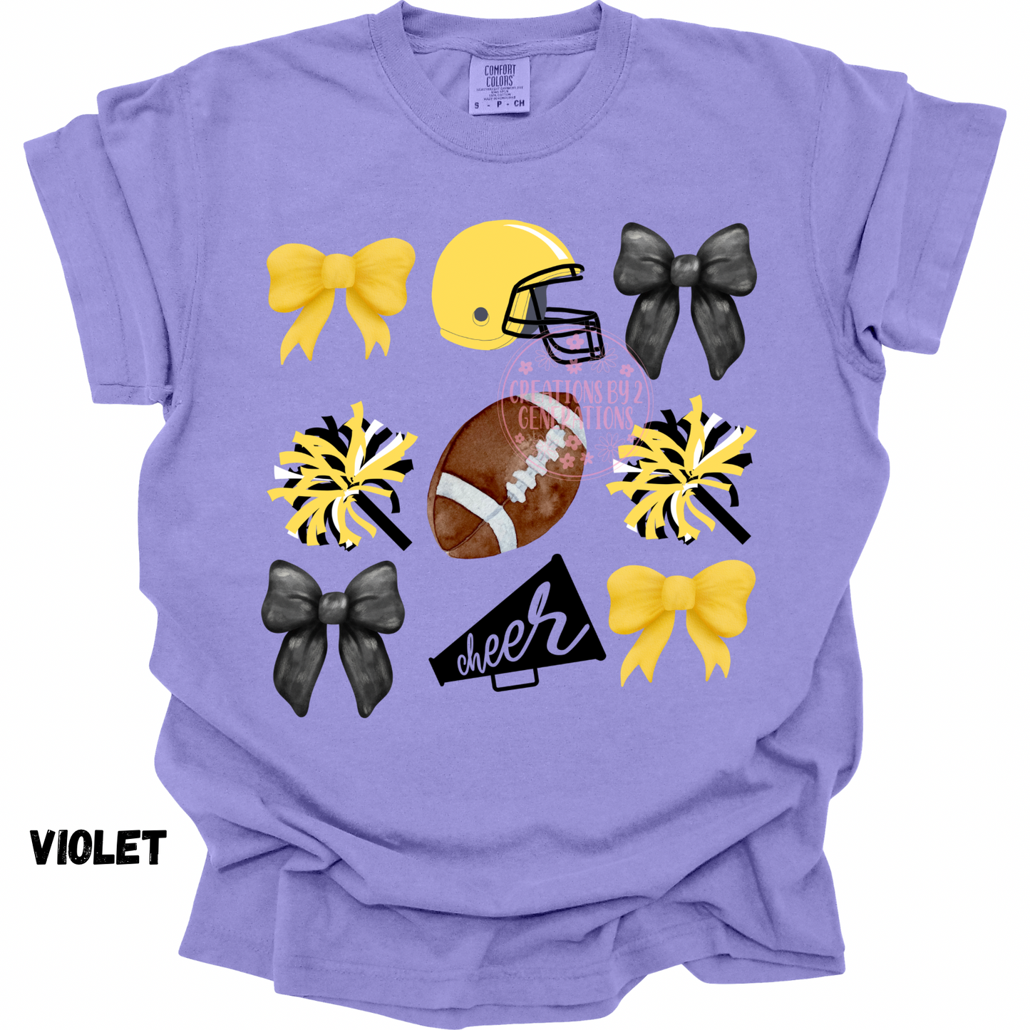 BLACK & GOLD CHEER FOOTBALL PREORDER