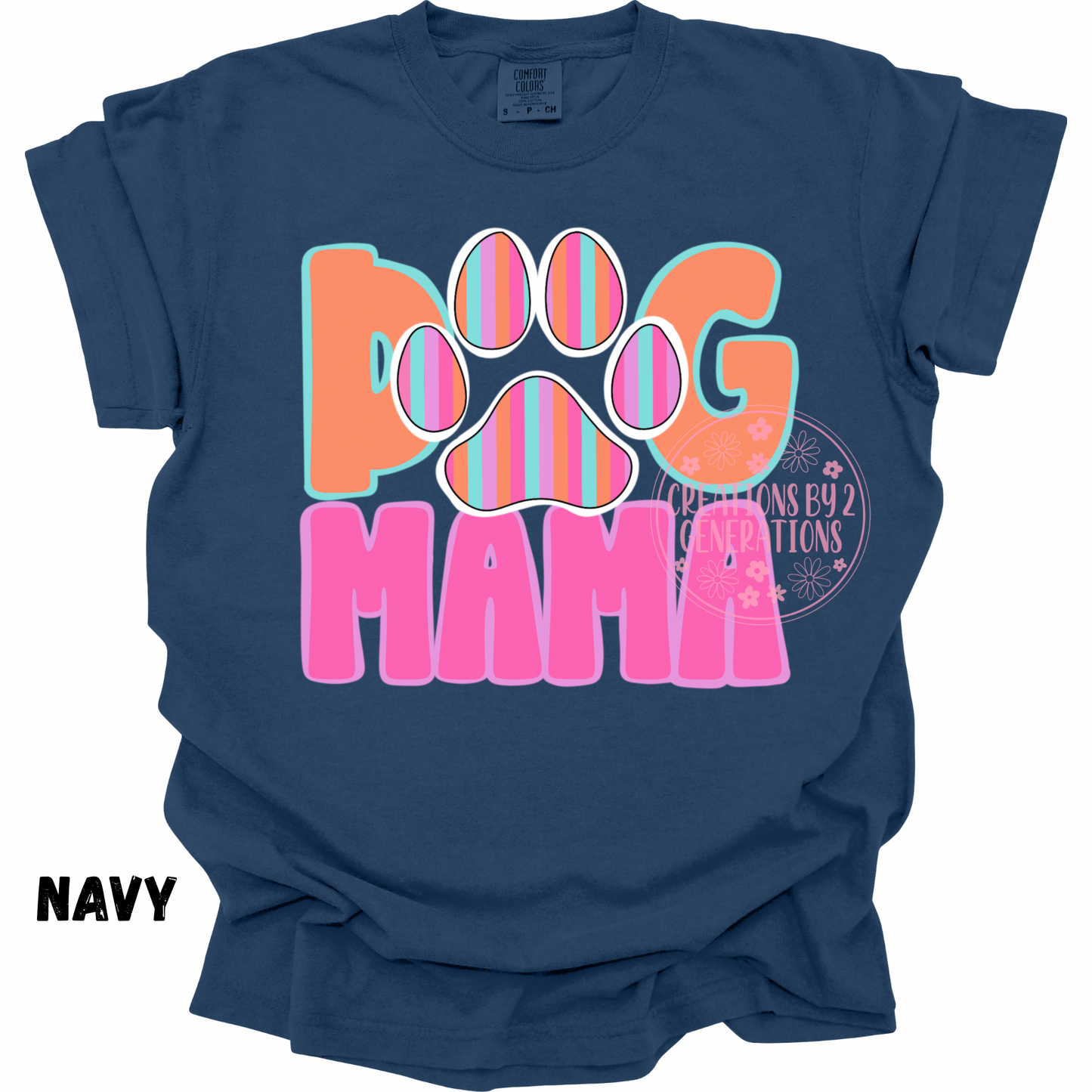 DOG MAMA STRIPED PAW PREORDER