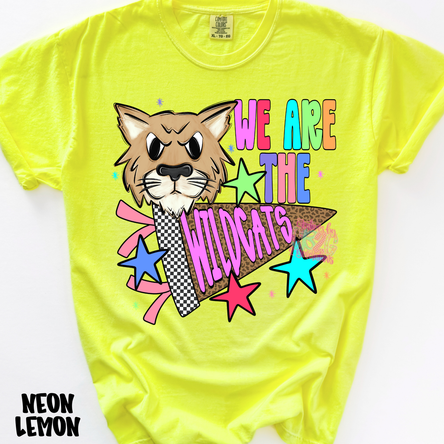 WE ARE THE WILDCATS COLORFUL WITH BANNER PREORDER