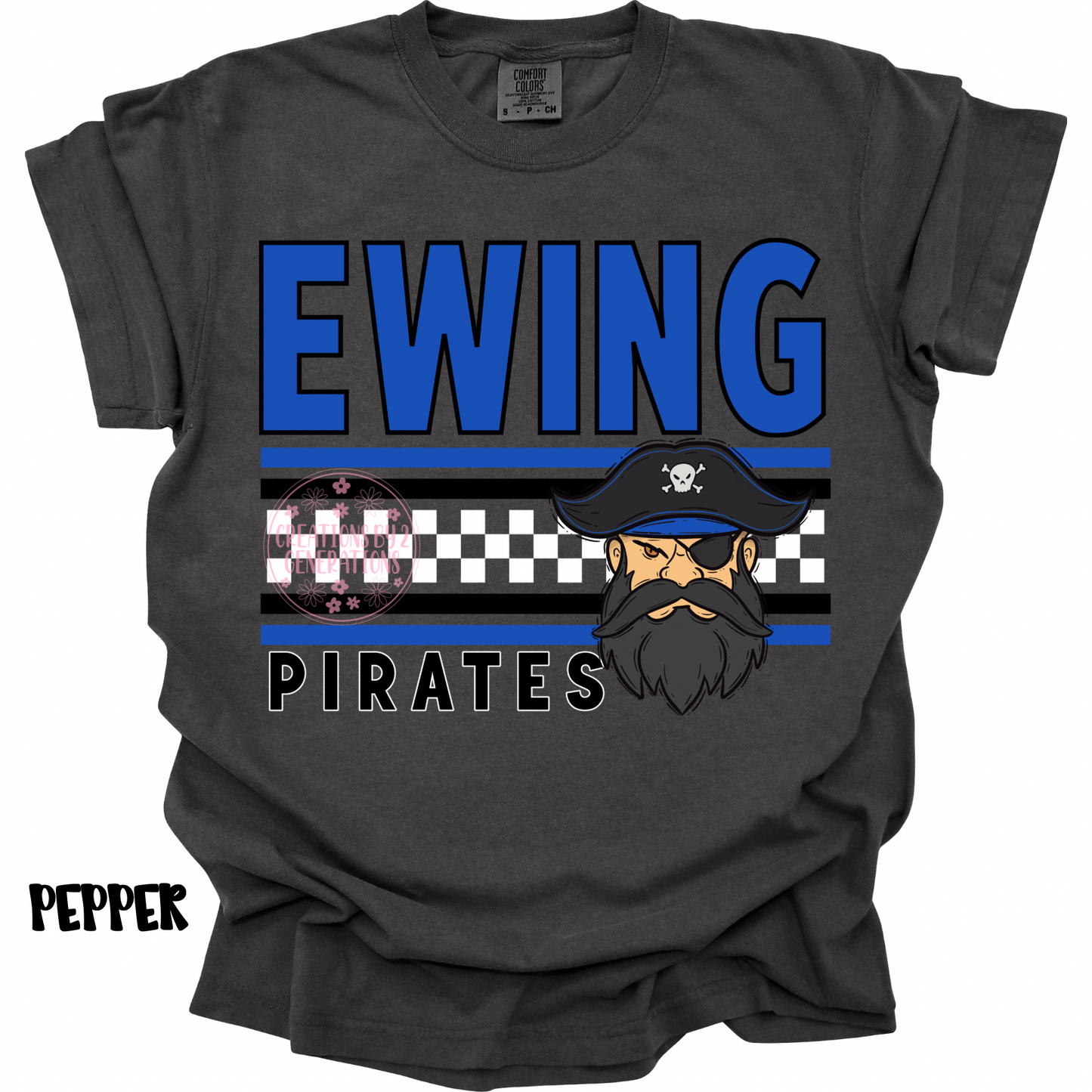 EWING PIRATES WITH WHITE CHECKERED PREORDER