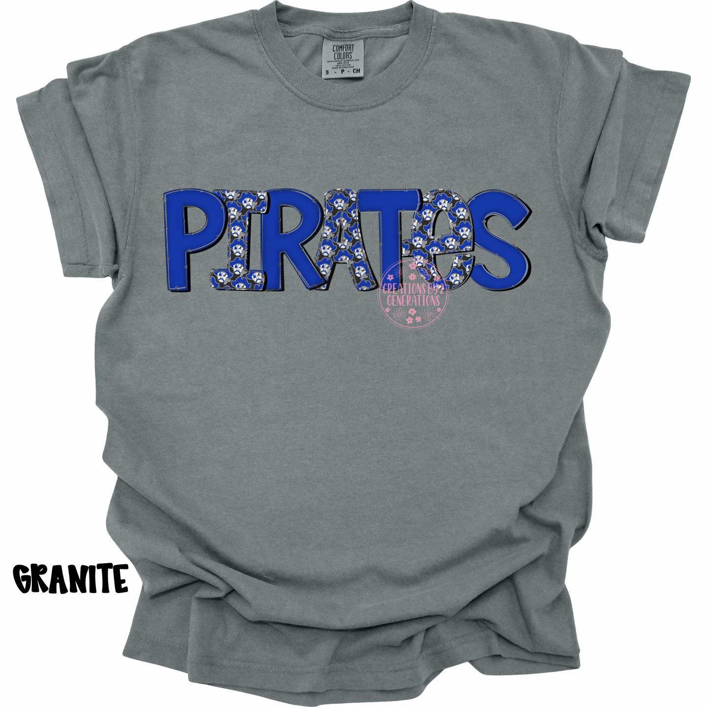 PIRATES BLUE/PIRATE HEAD PREORDER (YOUTH)