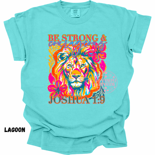 BE STRONG & COURAGEOUS PRINT