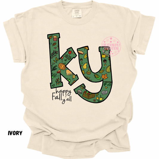 KY HAPPY FALL Y’ALL PRINT