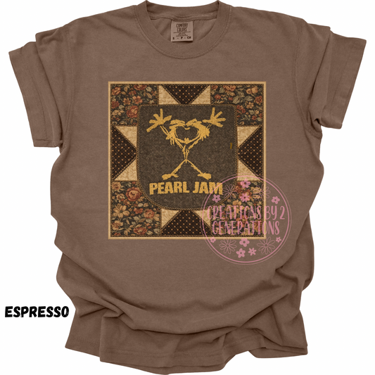 PE@RL J@M QUILT SQUARE