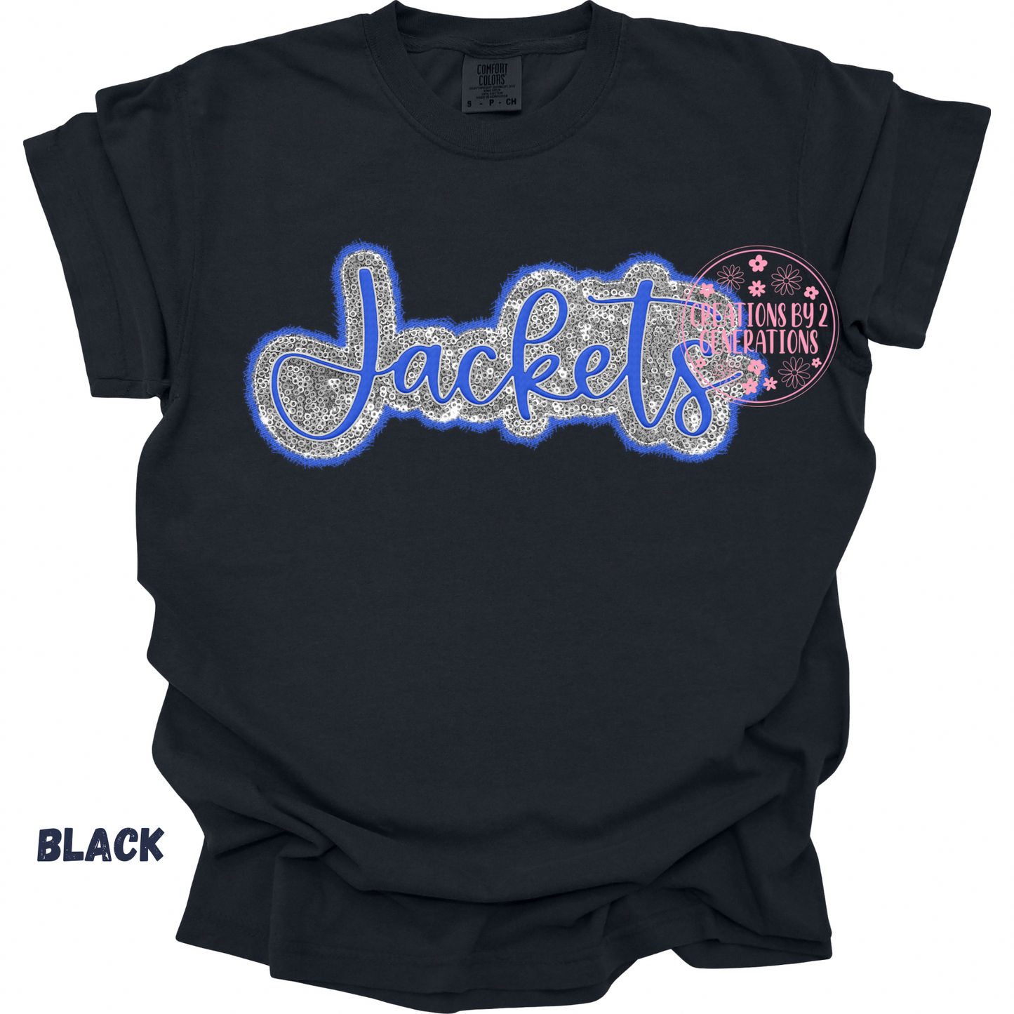 JACKETS FAUX SEQUINS