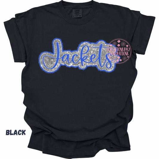 JACKETS FAUX SEQUINS