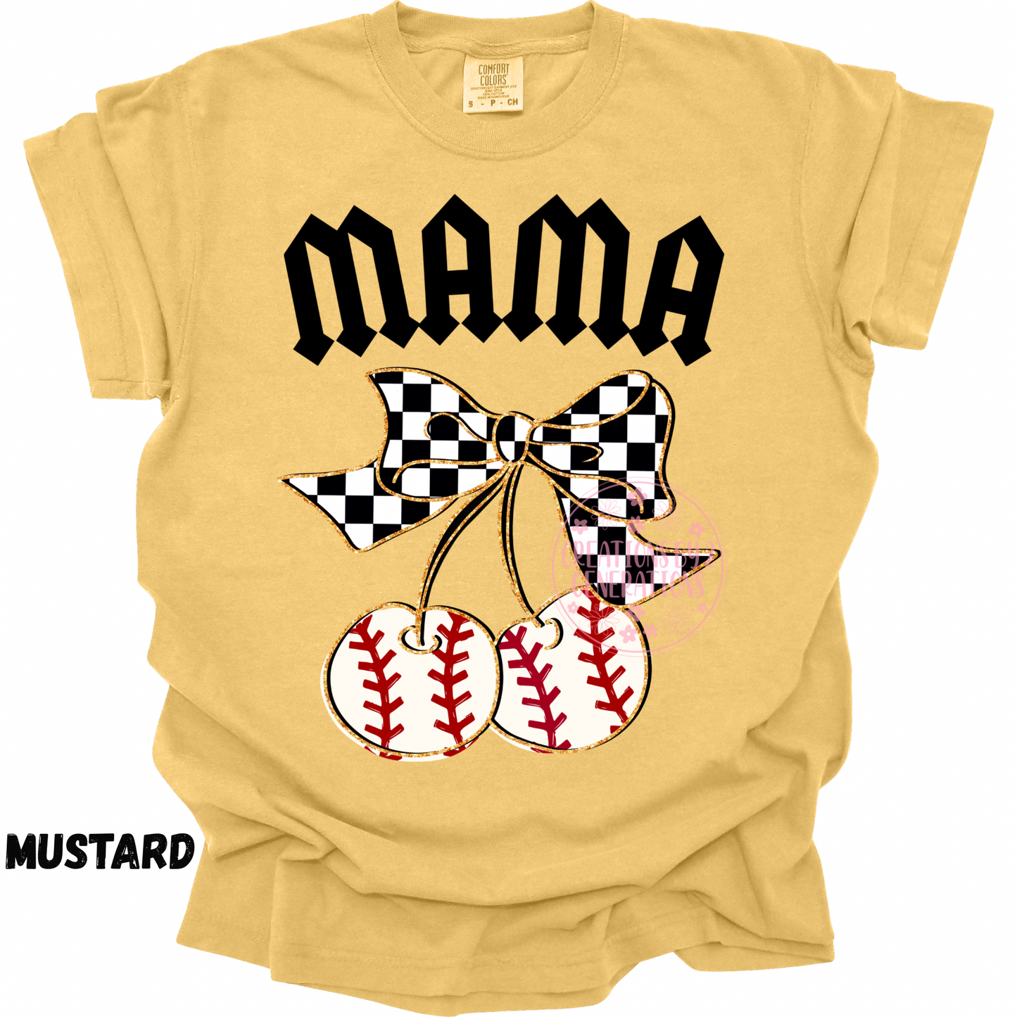 MAMA BASEBALL CHERRIES PREORDER