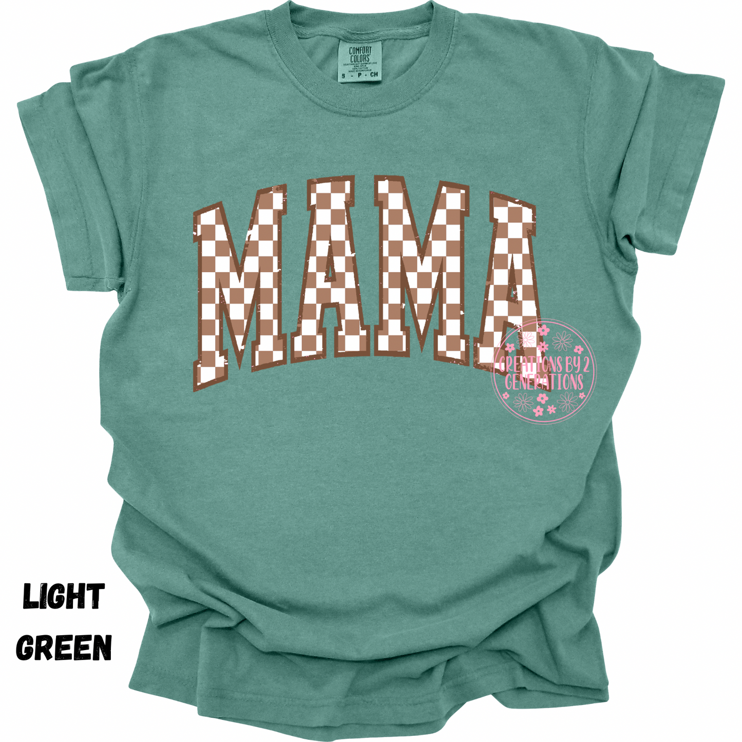 MAMA BROWN CHECKERED PREORDER