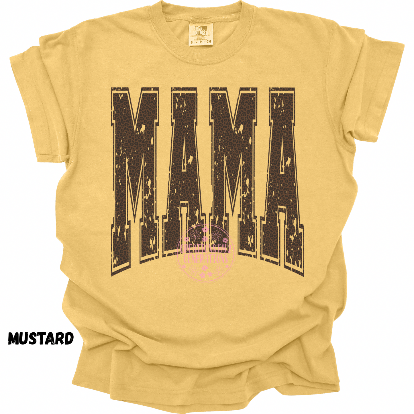 DISTRESSED LEOPARD MAMA PREORDER