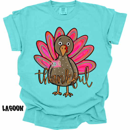 THANKFUL COLORFUL TURKEY PREORDER