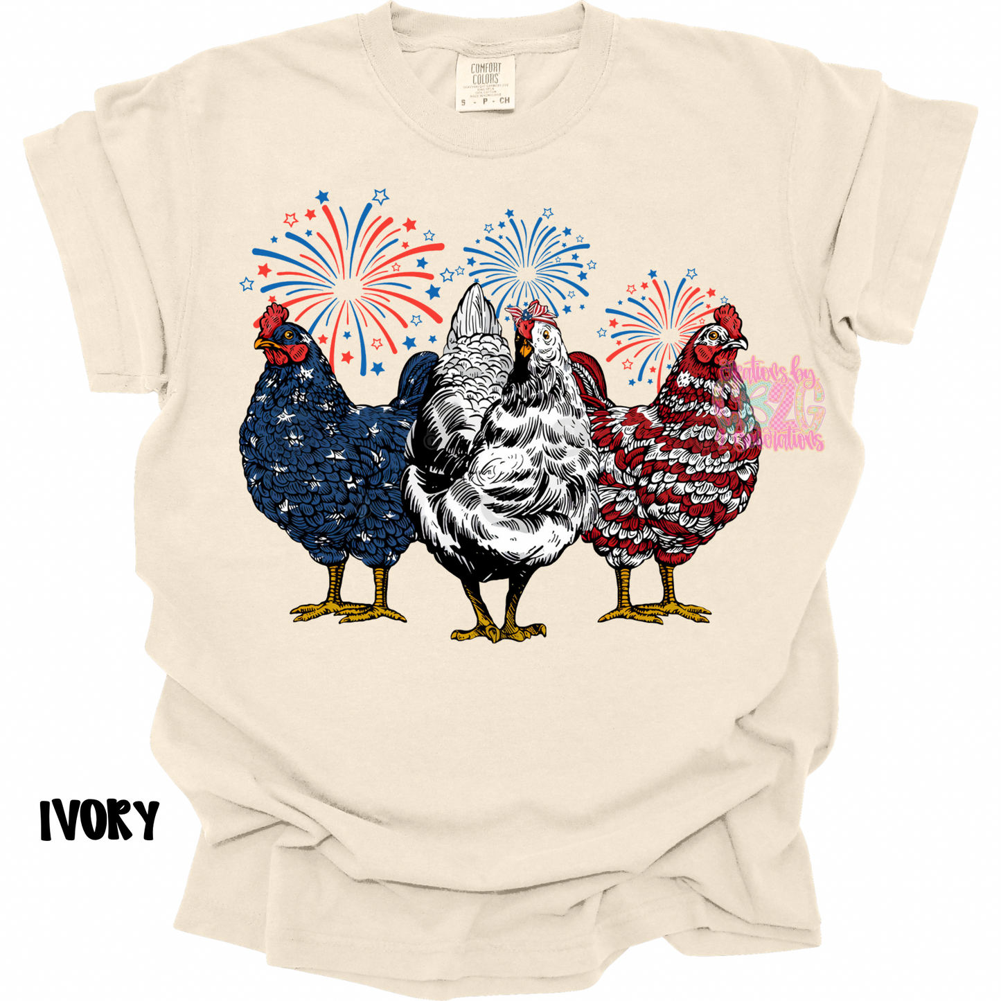 3 CHICKENS RWB FIREWORKS PREORDER