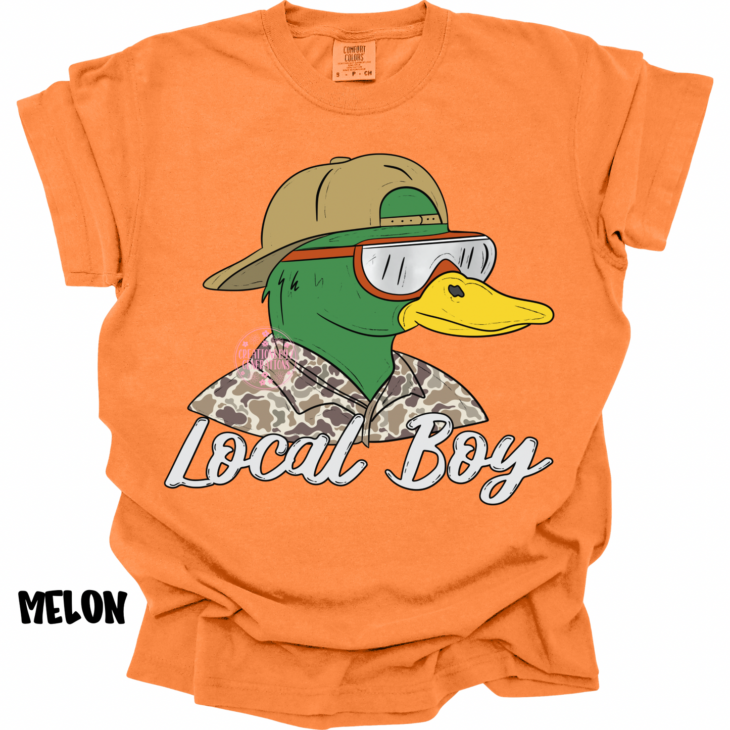 LOCAL BOY CAMO DUCK PREORDER (YOUTH)