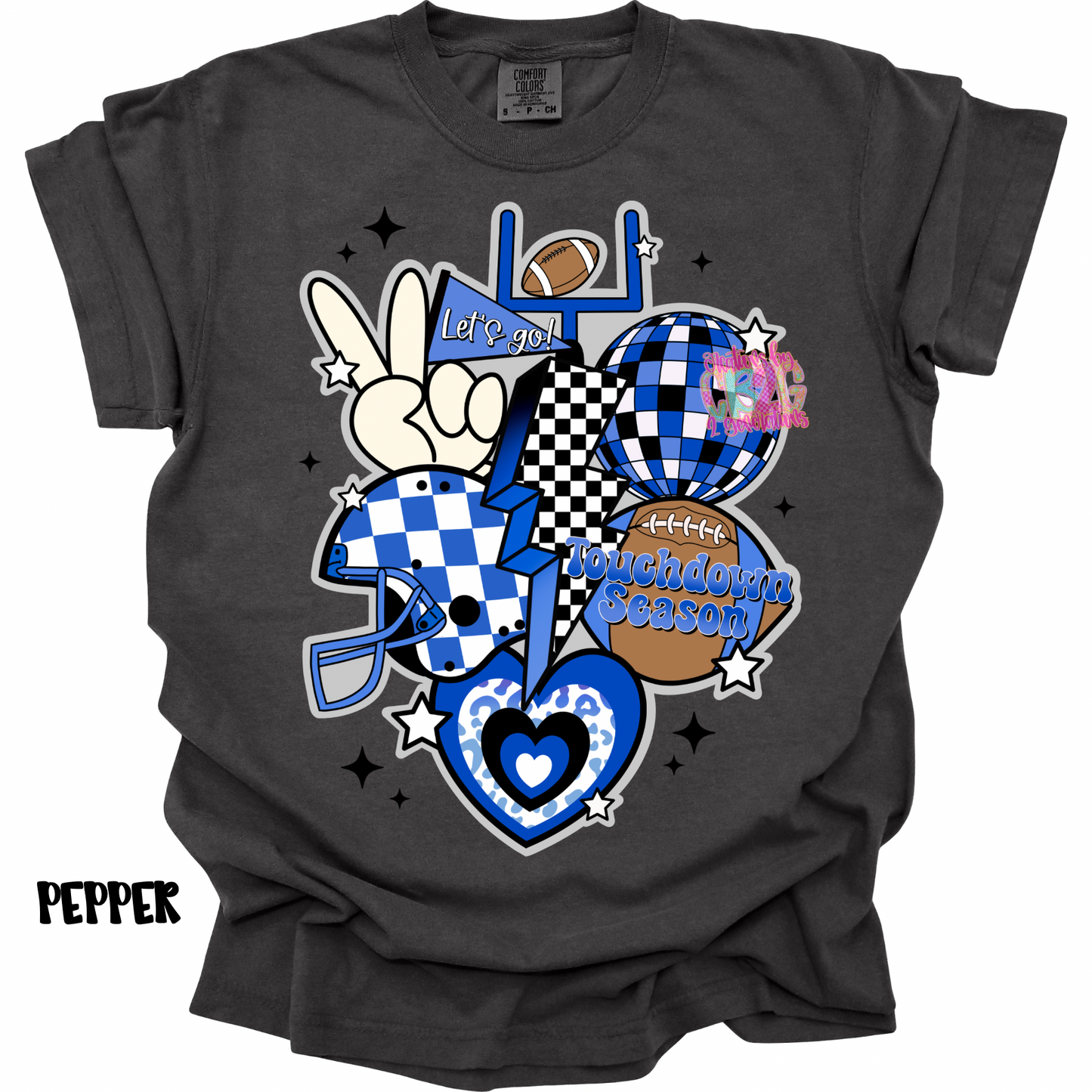 TOUCHDOWN SEASON BLUE & WHITE PREORDER