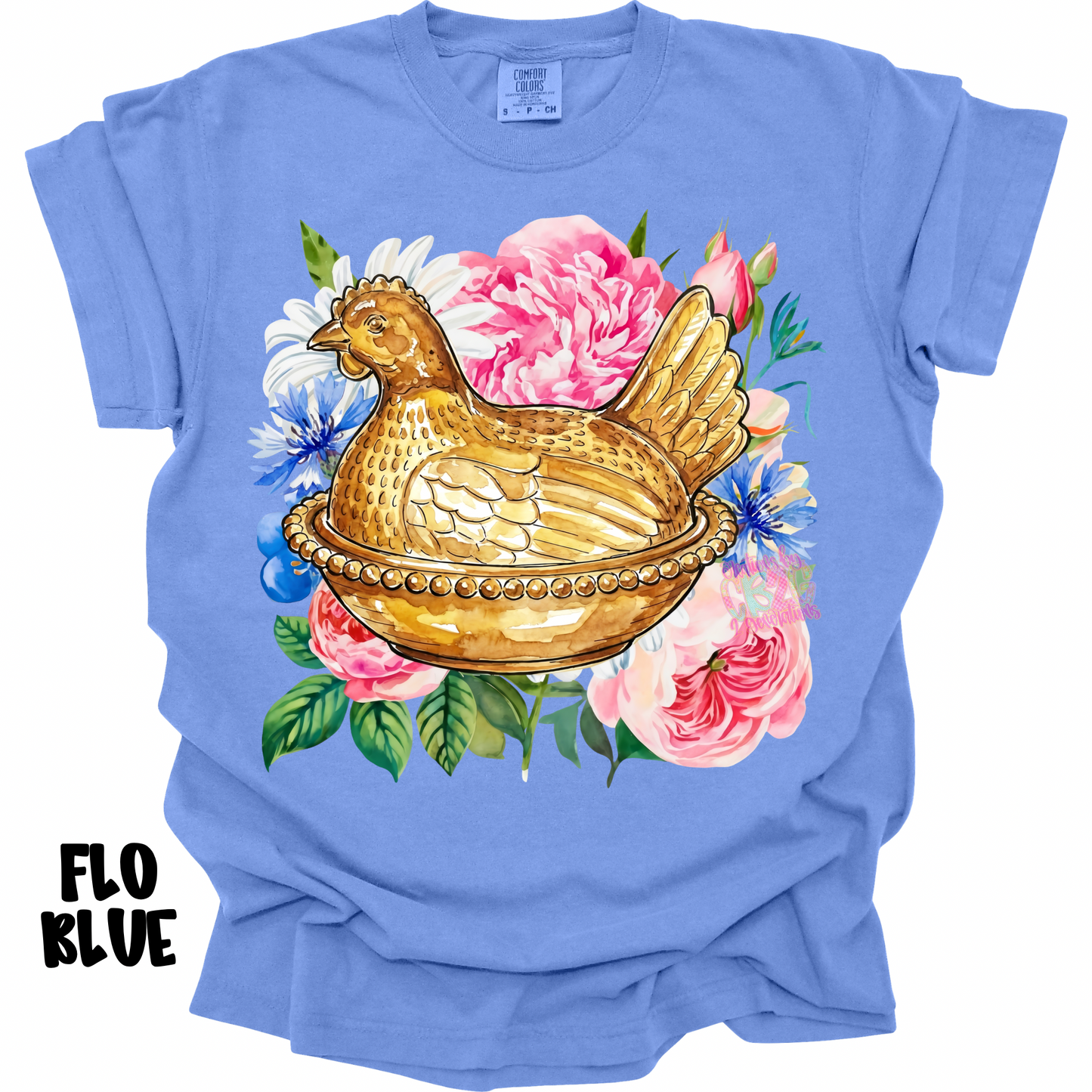 GOLD HON WITH FLOWERS PREORDER