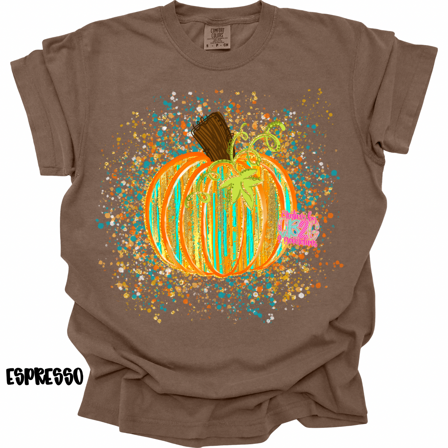 SPLATTER PAINT PUMPKIN PREORDER