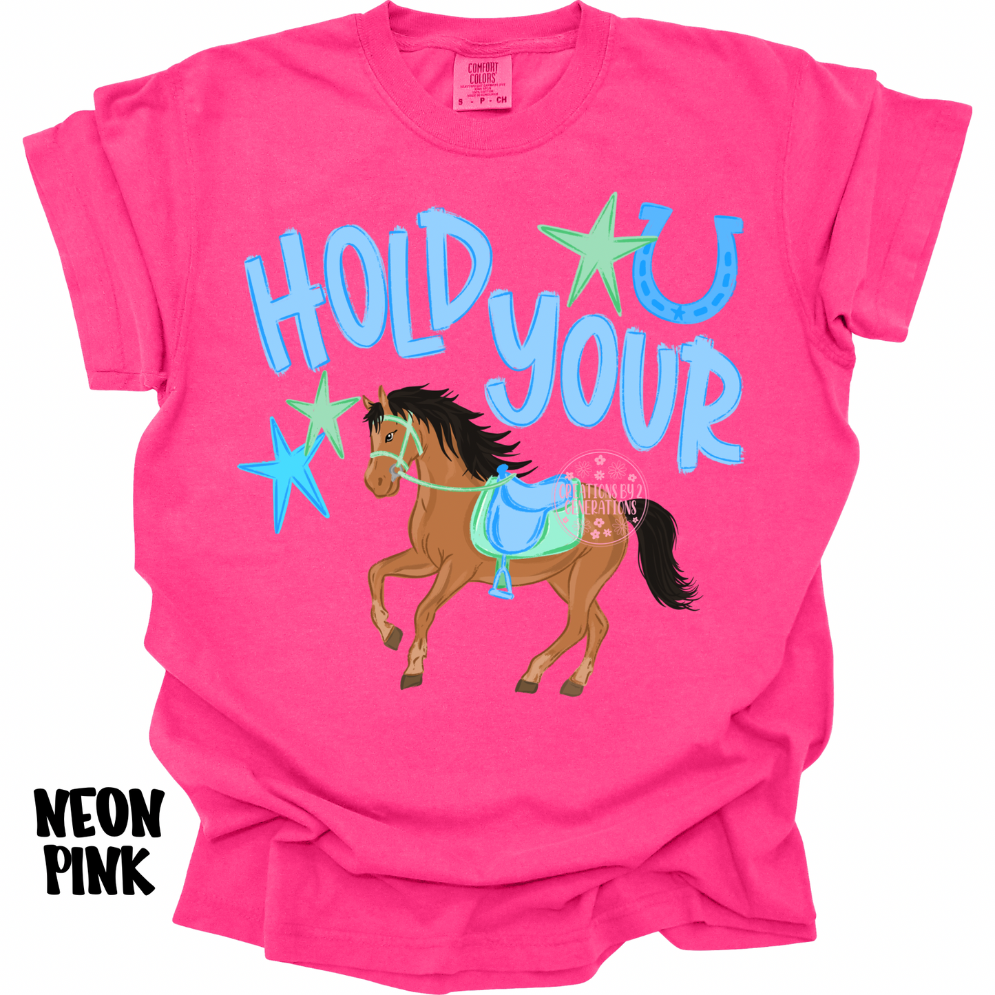 HOLD YOUR HORSES BLUE/GREEN PREORDER